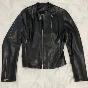Genuine Leather Biker Jacket
